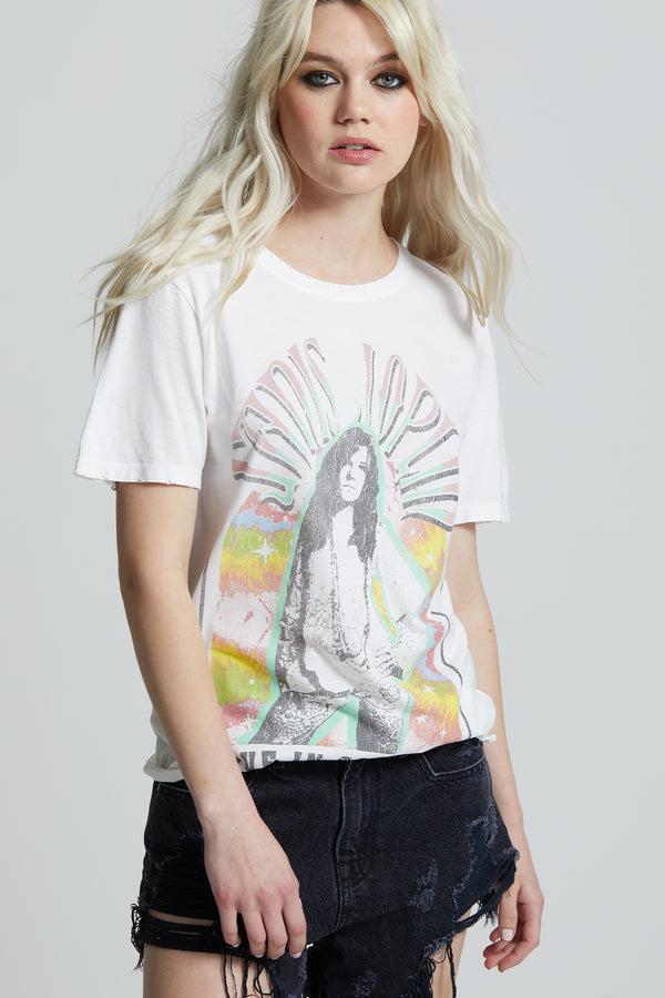 Recycled Karma Janis Joplin Concert Boyfriend Tee