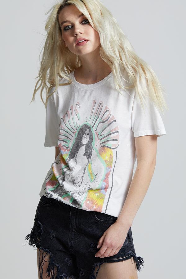 Recycled Karma Janis Joplin Concert Boyfriend Tee