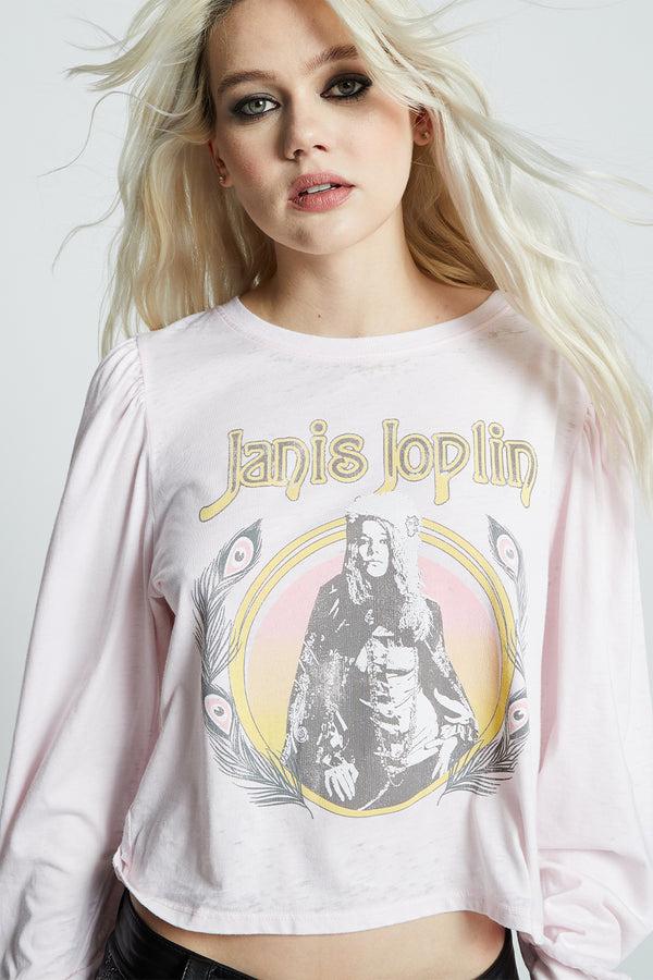 Recycled Karma Janis Joplin Puff Sleeve