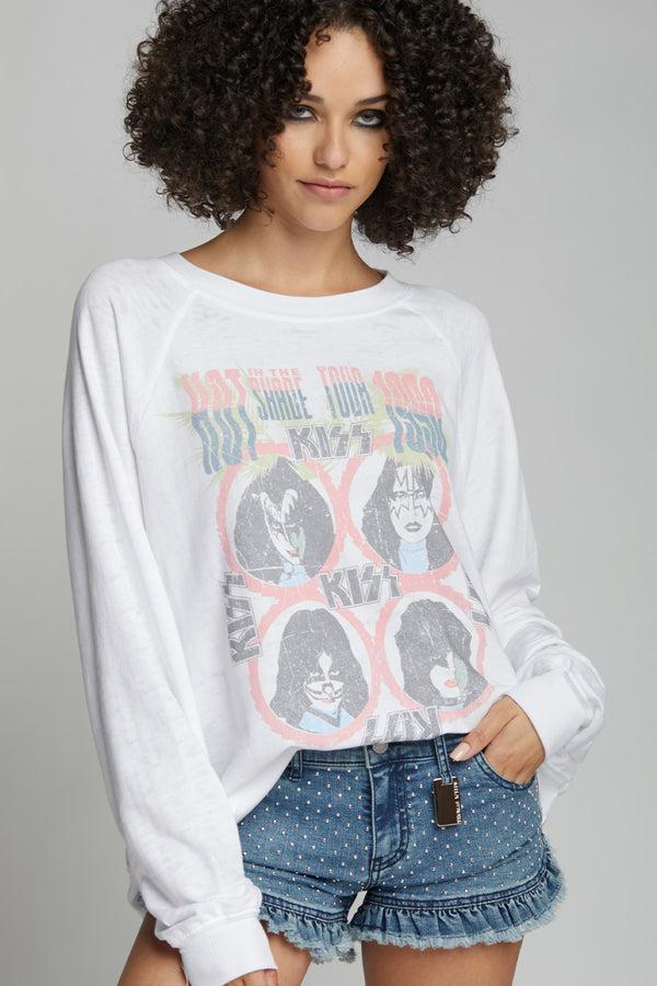 recycled karma KISS 1990 Tour Oversized Sweatshirt
