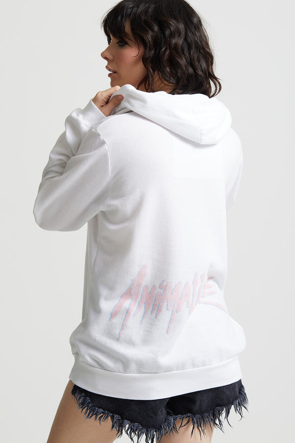 Recycled Karma KISS Animalize Oversized Hoodie
