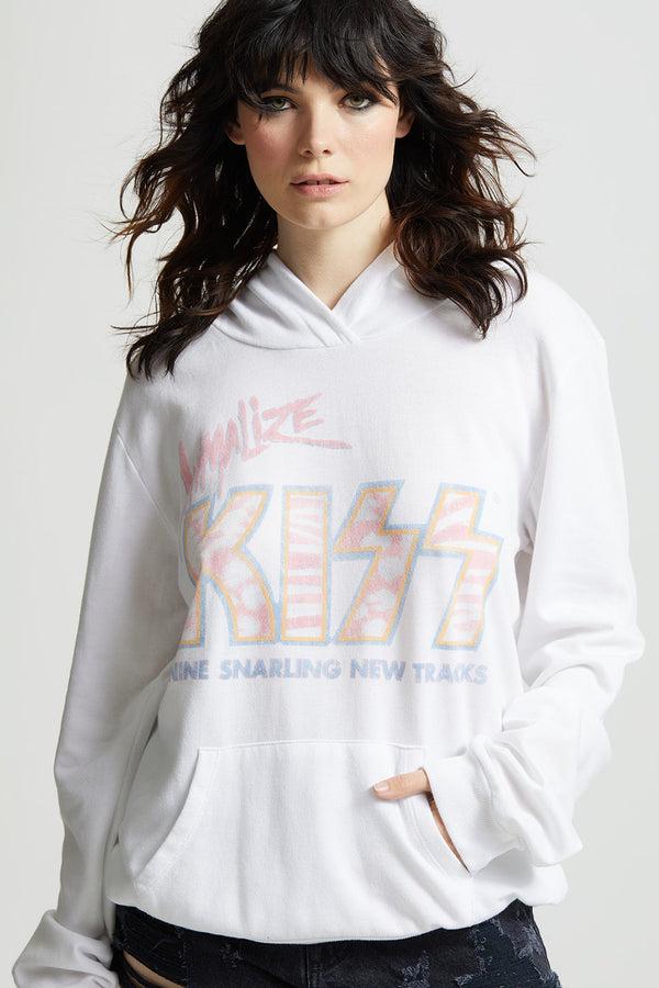 Recycled Karma KISS Animalize Oversized Hoodie