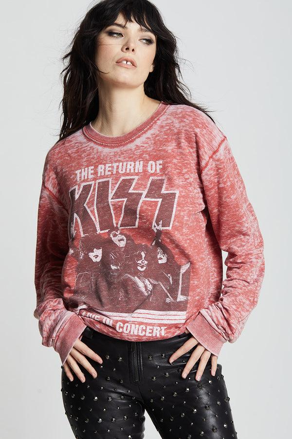 Recycled Karma KISS Live In Concert Sweatshirt