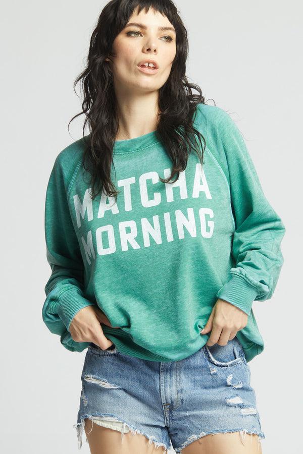 Recycled Karma Matcha Morning Sweatshirt