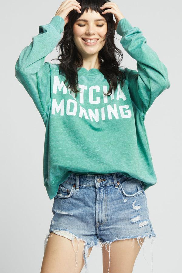 Recycled Karma Matcha Morning Sweatshirt