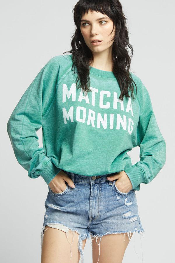 Recycled Karma Matcha Morning Sweatshirt