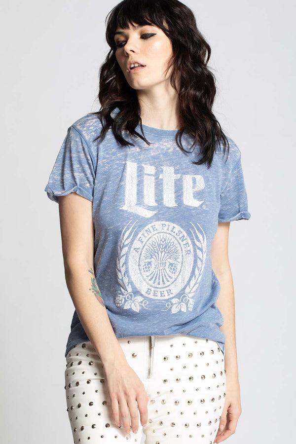 Recycled Karma Miller Lite Vintage Graphic Tee