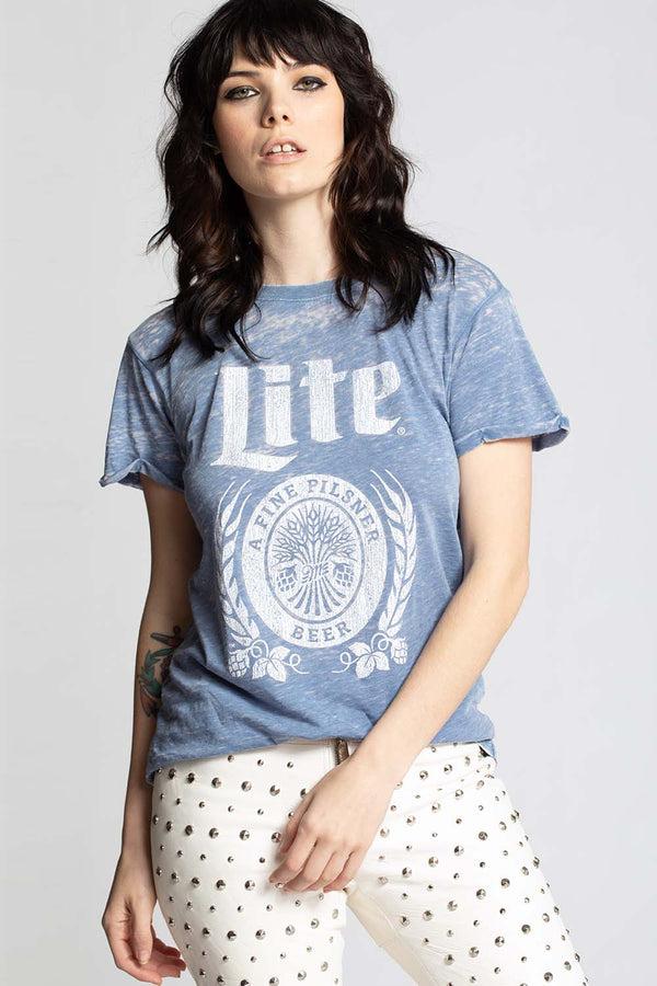 Recycled Karma Miller Lite Vintage Graphic Tee