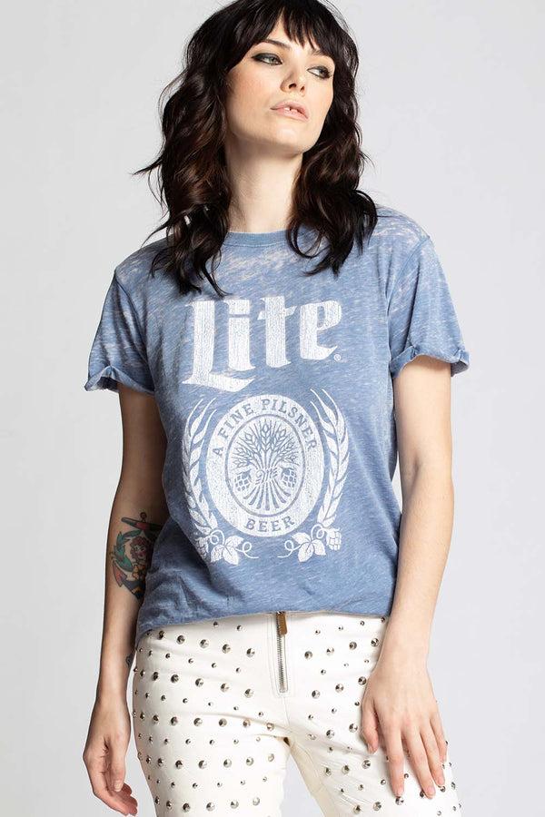 Recycled Karma Miller Lite Vintage Graphic Tee