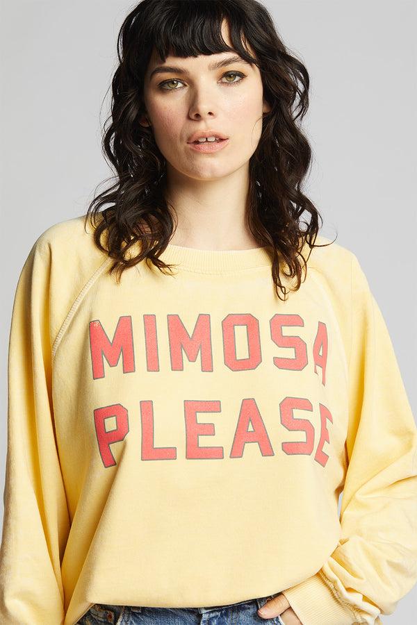 Recycled Karma Mimosa Please Oversized Sweatshirt