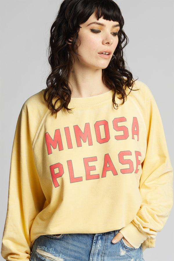 Recycled Karma Mimosa Please Oversized Sweatshirt