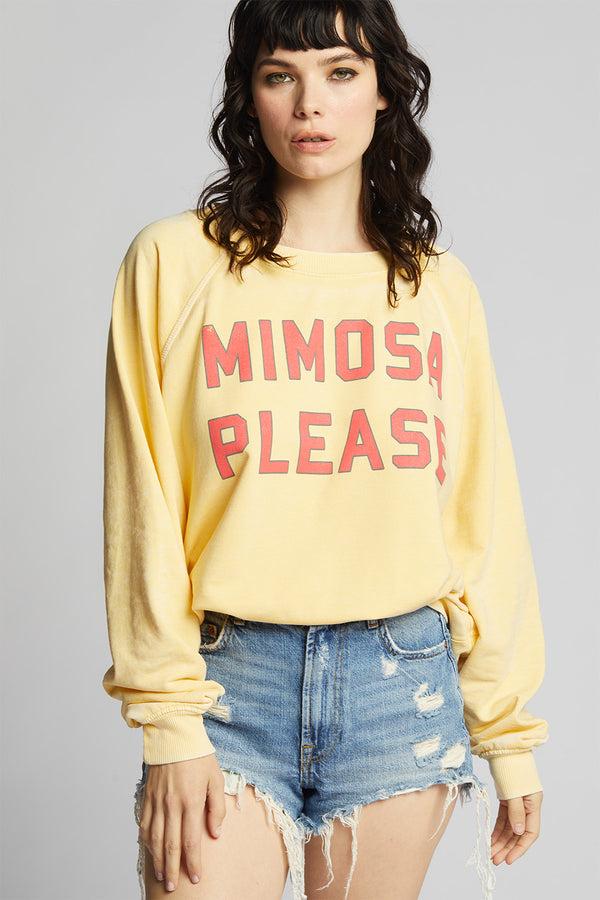 Recycled Karma Mimosa Please Oversized Sweatshirt