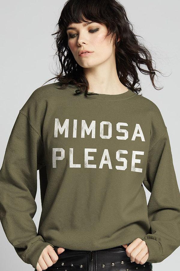 Recycled Karma Mimosa Please Sweatshirt