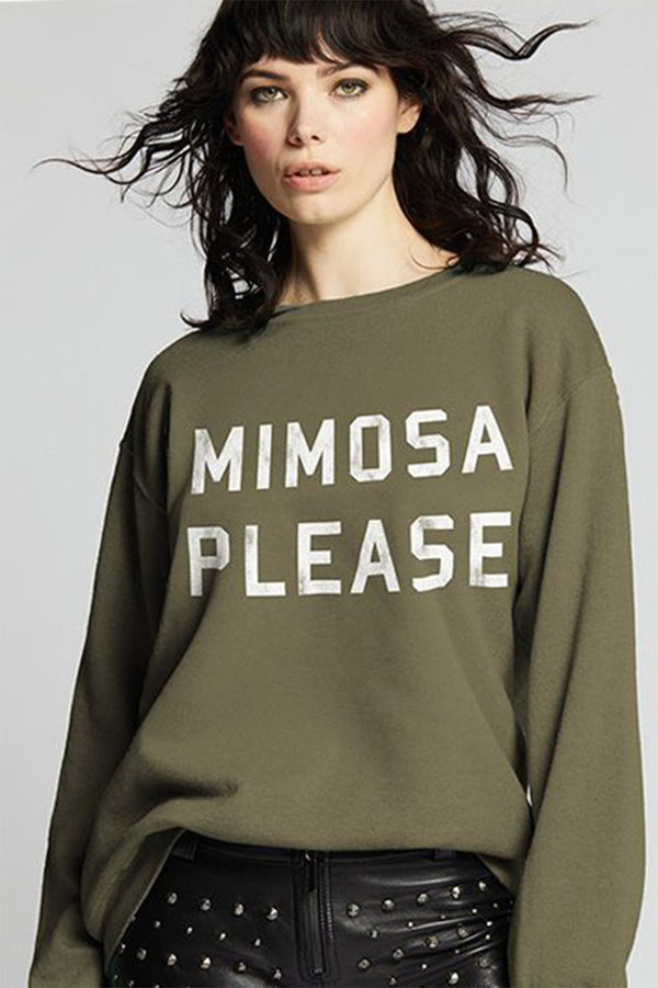 Recycled Karma Mimosa Please Sweatshirt