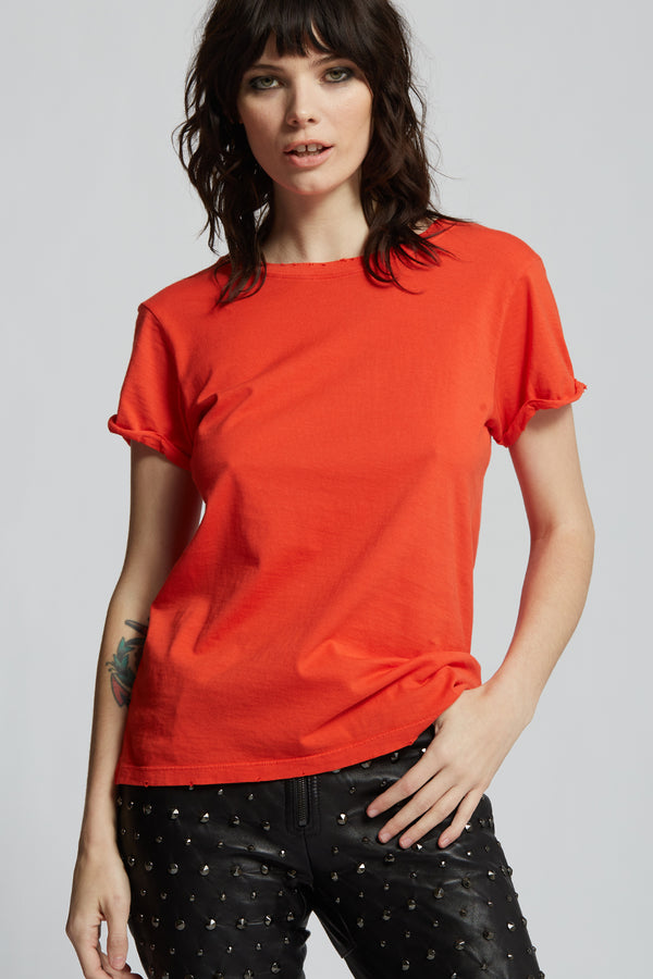 recycled karma Paprika Fitted Tee