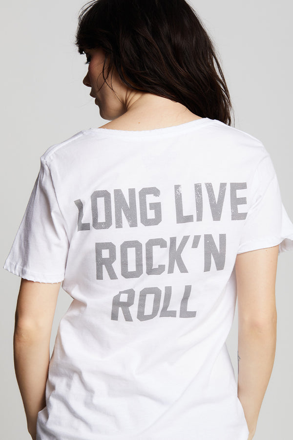 Recycled Karma Rock Stars Never Die Boyfriend Tee