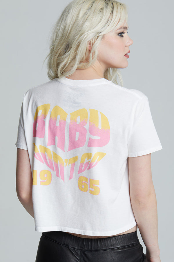 Recycled Karma Sonny & Cher Don't Go Crop Tee