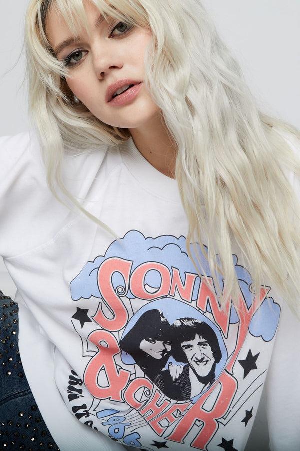 Recycled Karma Sonny & Cher Sweatshirt