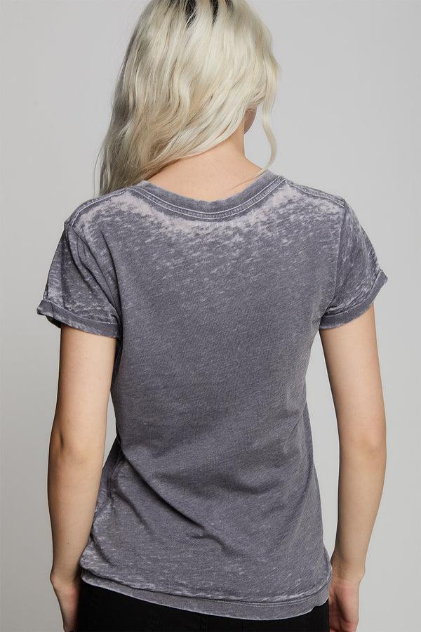 Recycled Karma Steel Gray Distressed Tee