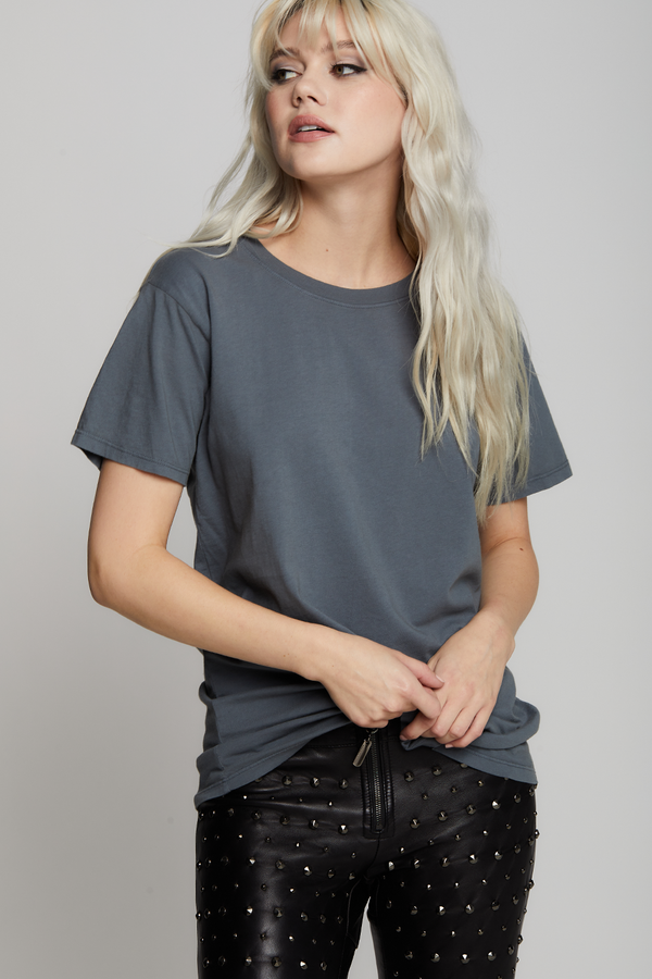 Recycled Karma Steel Gray Unisex Tee