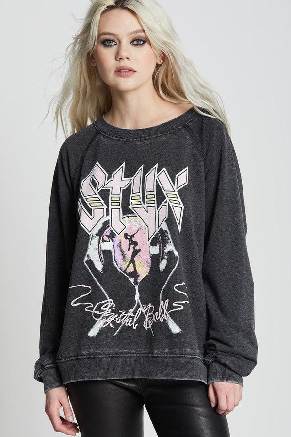 Recycled Karma Styx Crystal Ball Sweatshirt