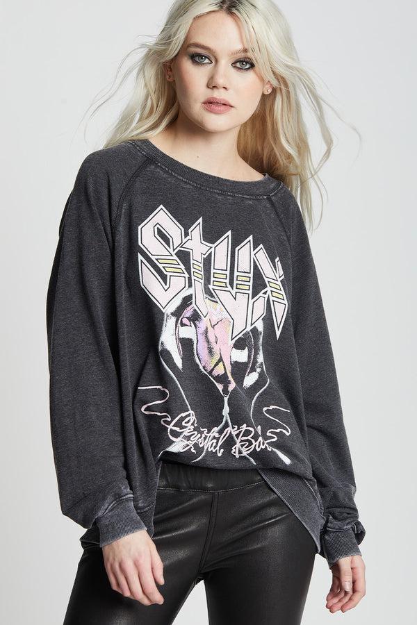 recycled karma Styx Crystal Ball Sweatshirt