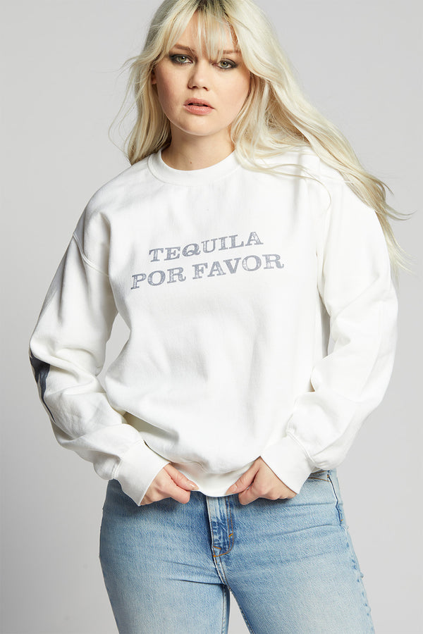 recycled karma Tequila Por Favor Sweatshirt