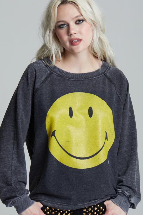 Recycled Karma Time To Smile Sweatshirt