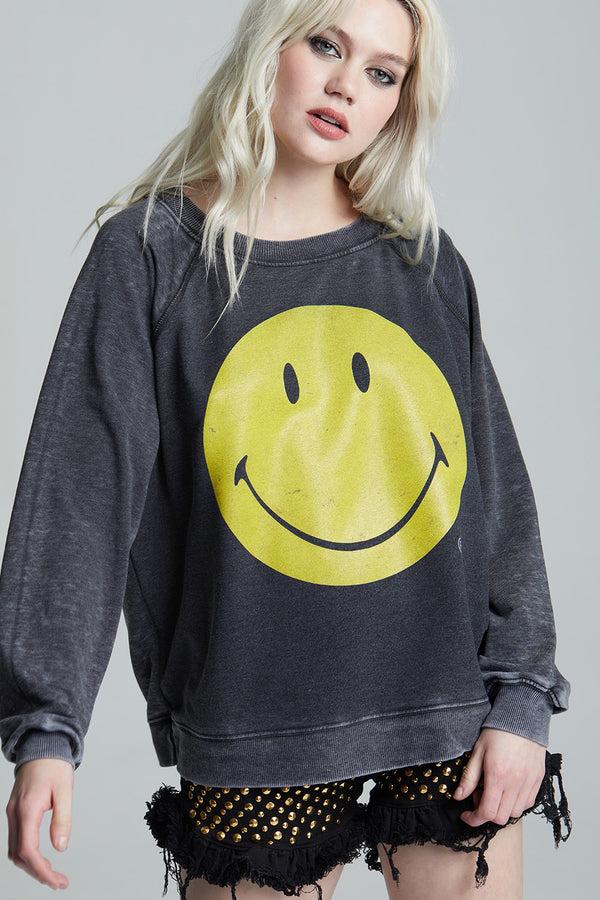 recycled karma Time to Smile Sweatshirt