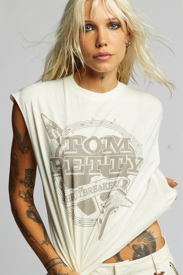 Recycled Karma Tom Petty Cut Sleeve Tee