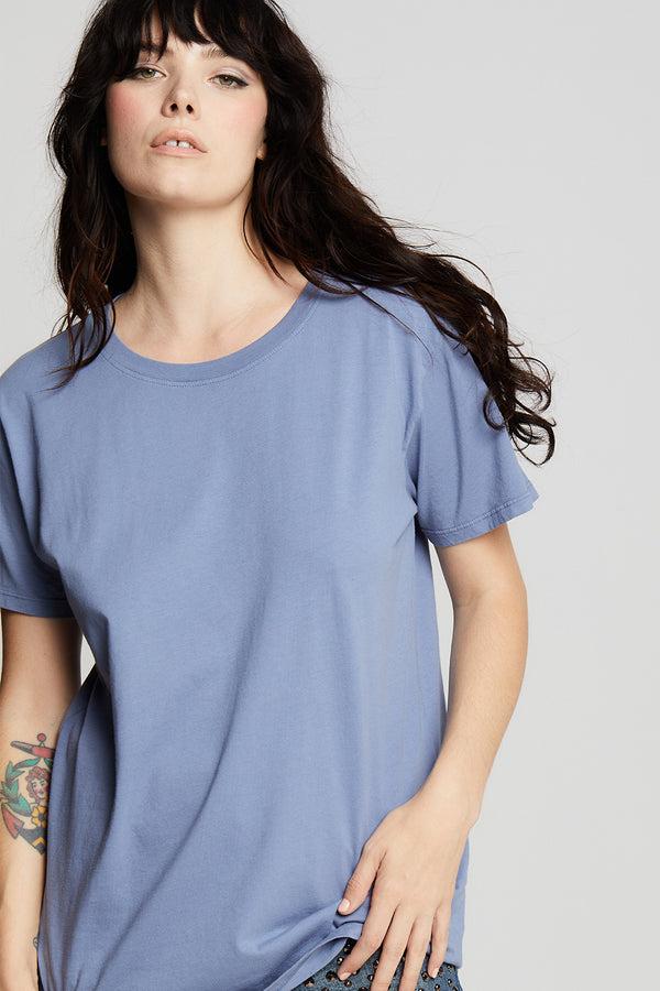 Recycled Karma Vintage Blue Unisex Tee