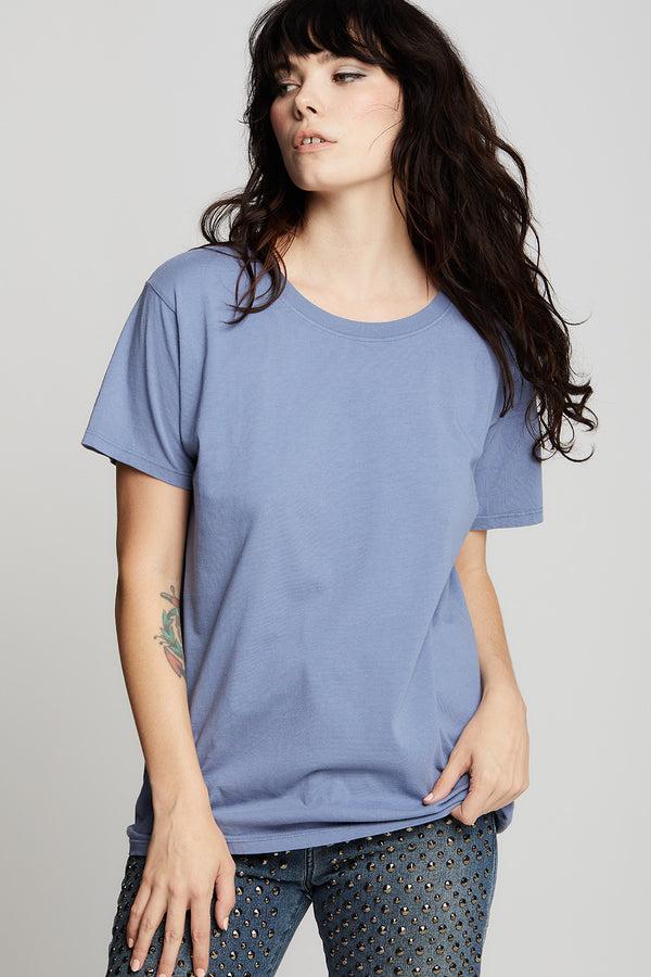 Recycled Karma Vintage Blue Unisex Tee
