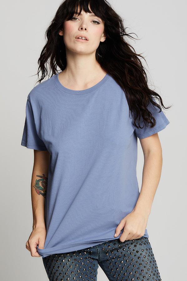 recycled karma Vintage Blue Unisex Tee