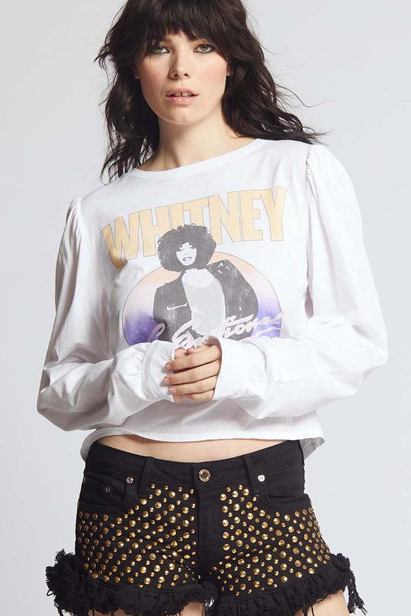 Recycled Karma Whitney Houston Puff Sleeve