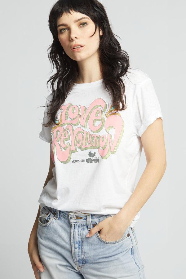 Recycled Karma Woodstock Love Revolution Tee