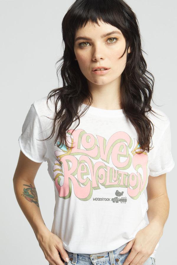 Recycled Karma Woodstock Love Revolution Tee