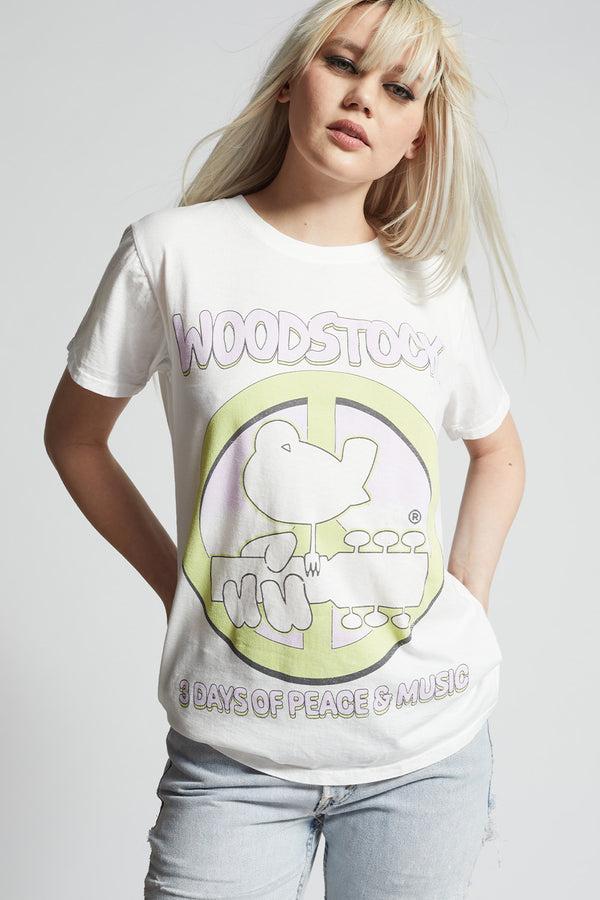 Recycled Karma Woodstock Peace & Music Unisex Tee