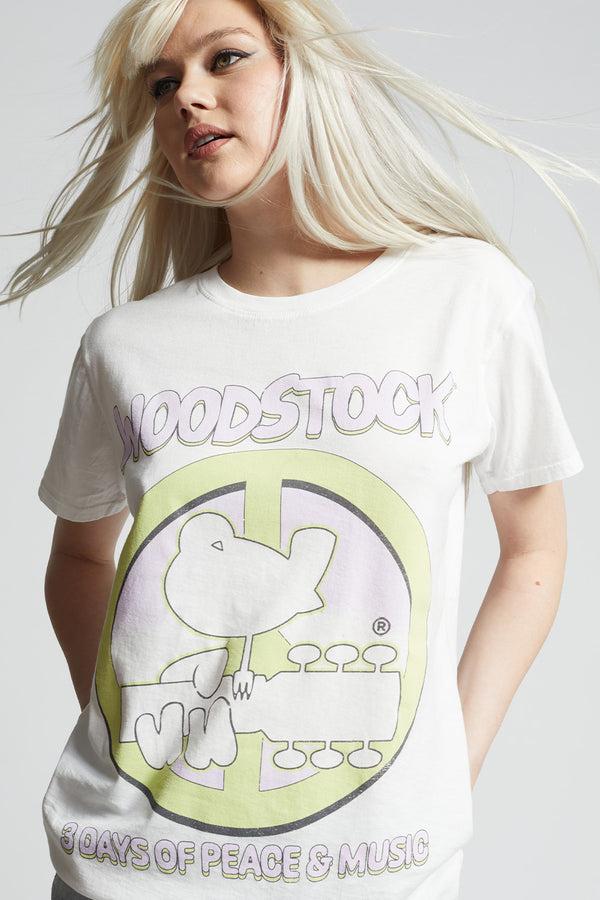 Recycled Karma Woodstock Peace & Music Unisex Tee
