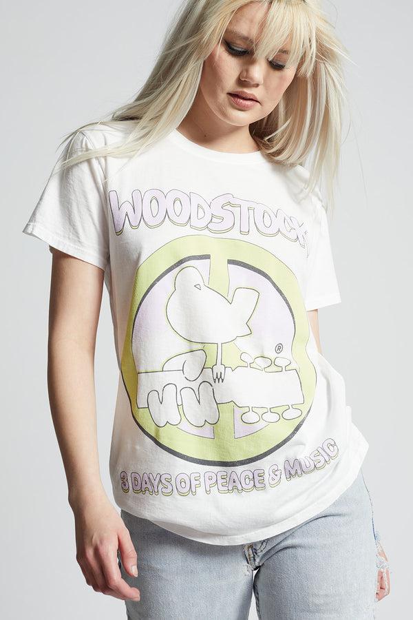 Recycled Karma Woodstock Peace & Music Unisex Tee