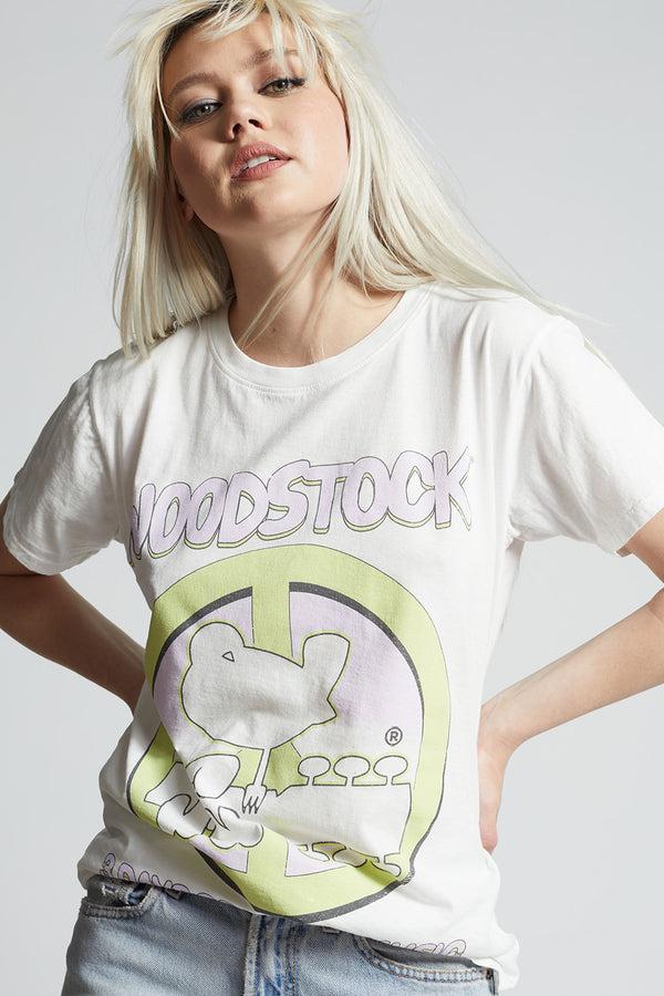recycled karma Woodstock Peace & Music Unisex Tee