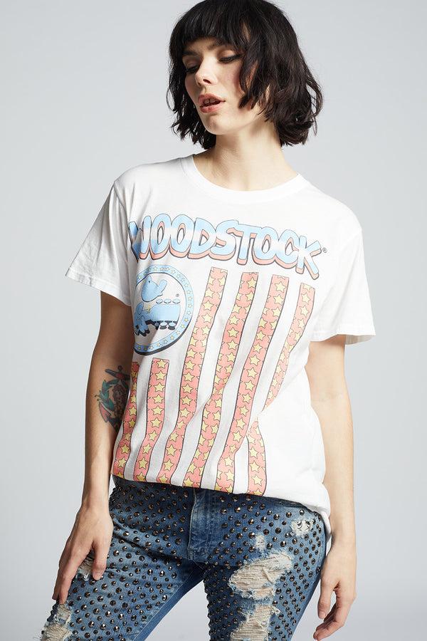 Recycled Karma Woodstock Peace Now Tee