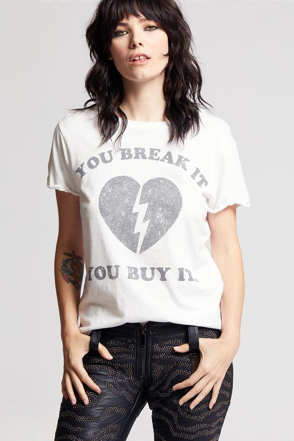 recycled karma You Break It You Buy It Tee