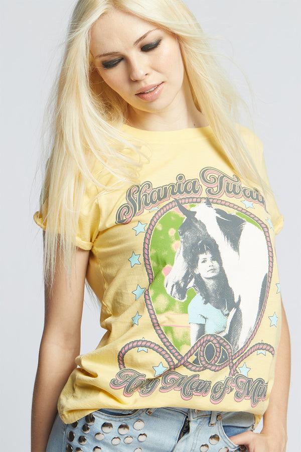 Recycled Karma Shania Twain Any Man Of Mine Graphic Tee