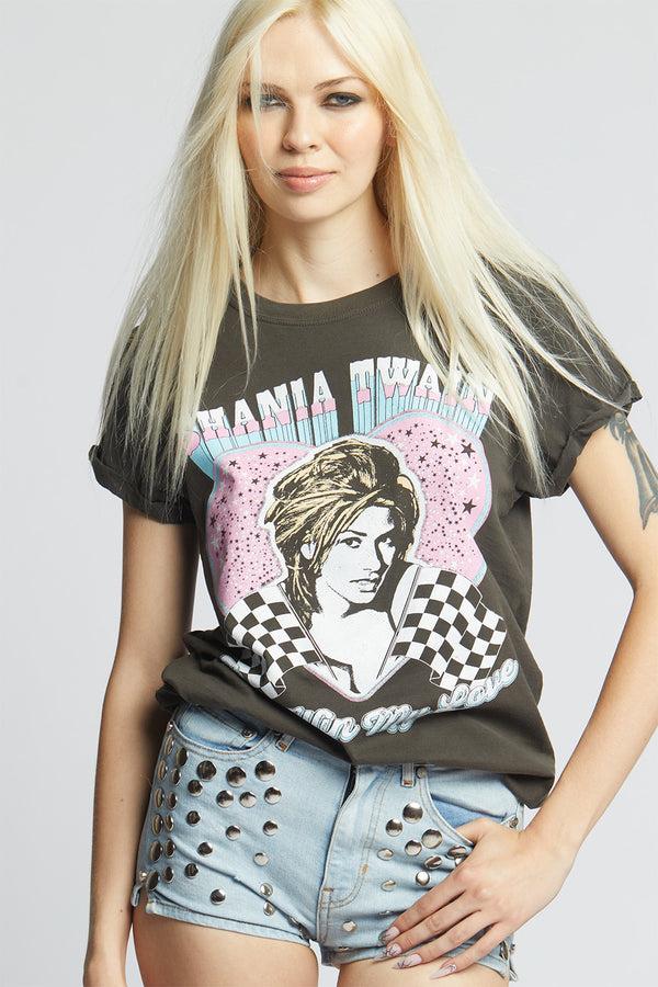 recycled karma Shania Twain You Win My Love Vintage Graphic Tee