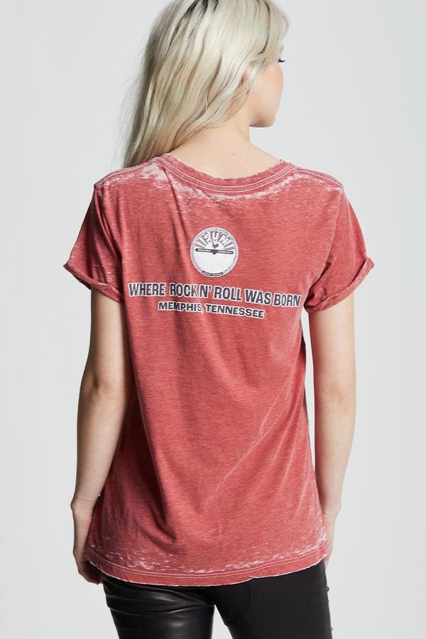 Recycled Karma Sun Records X Elvis Good Rockin’ Tonight Retro Graphic Tee