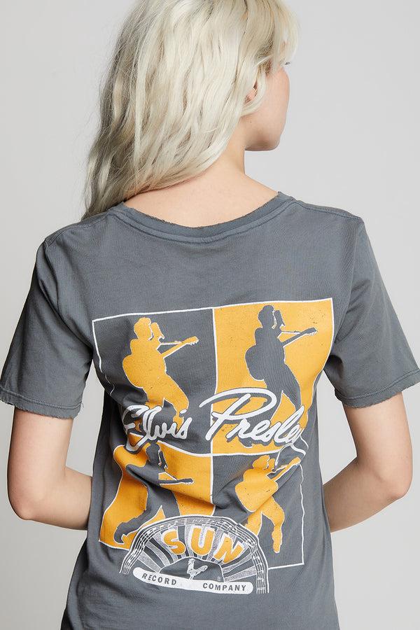 Recycled Karma Sun Records X Elvis Presley Boyfriend Tee
