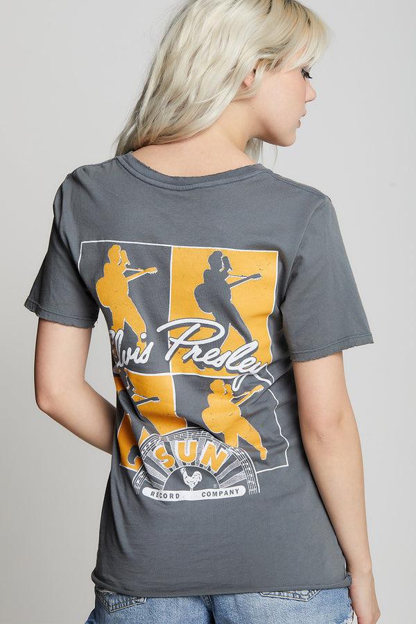 Recycled Karma Sun Records X Elvis Presley Boyfriend Tee