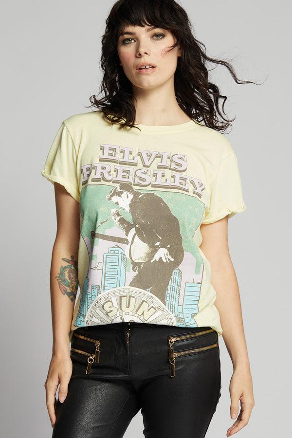 recycled karma Sun Records X Elvis Presley City Tee