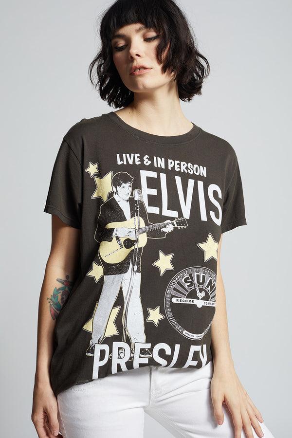 Recycled Karma Sun Records X Elvis Presley Live Tee