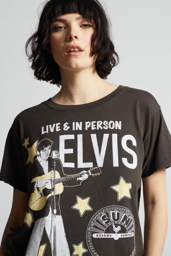 Recycled Karma Sun Records X Elvis Presley Live Tee